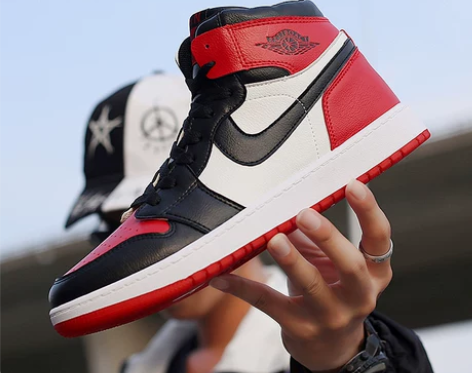 乔丹鞋 aj1男鞋aj1男鞋AJ高帮板鞋黑...