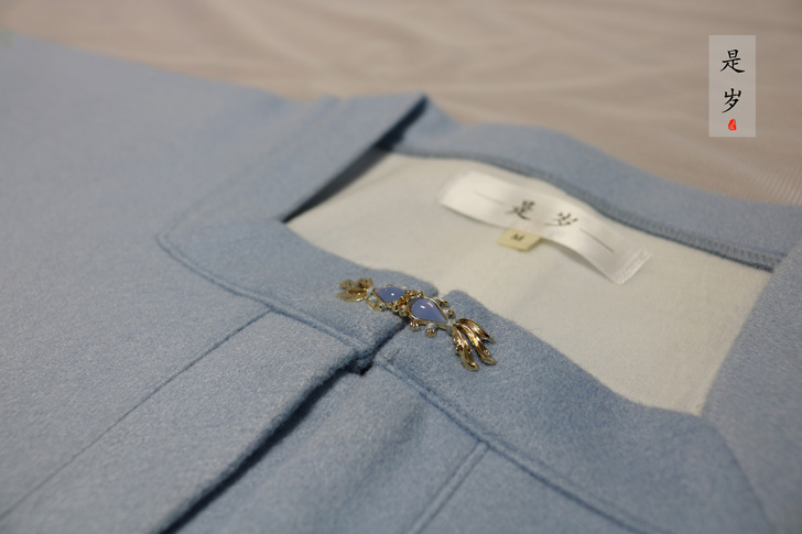 【清衣柜】是岁 鹤归 刺绣半袖 纯色半袖 ...