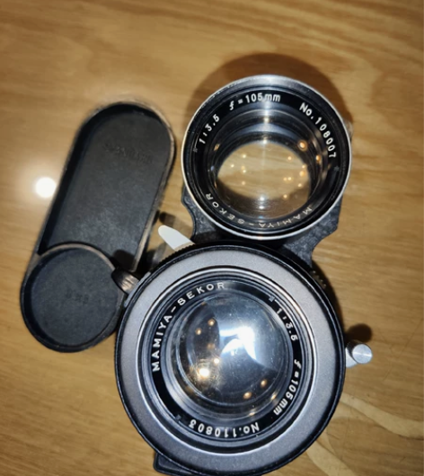 玛米亚c系列105/3.5双反镜头 镜头成...