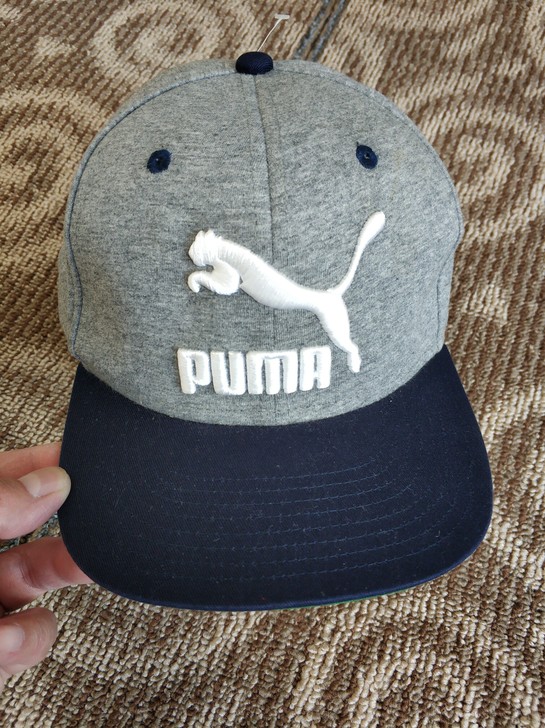 puma彪马运动大童中性平沿帽子