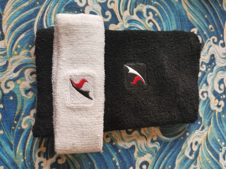 运动护肘头带护具吸汗毛巾头带护肘擦汗吸汗跑...