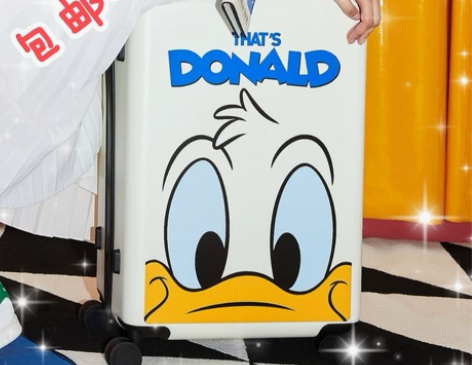 【卡通行李箱】女学生可爱韩版密码旅行箱大容...