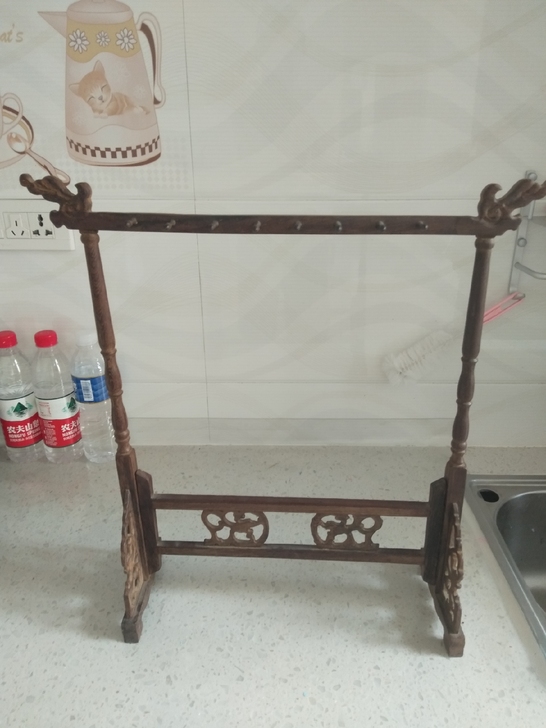 全新实木16针毛笔架,不用了,忍痛割爱,有...