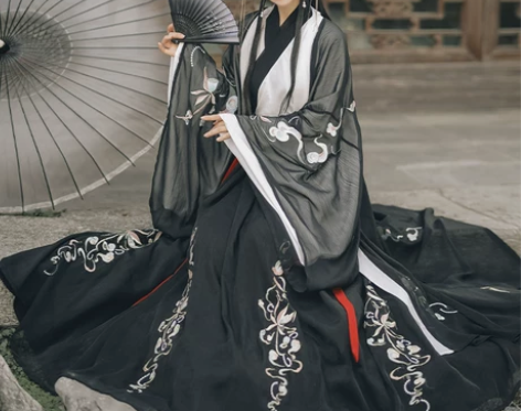 汉服女中国风齐腰襦裙魏晋风春夏超仙三件套