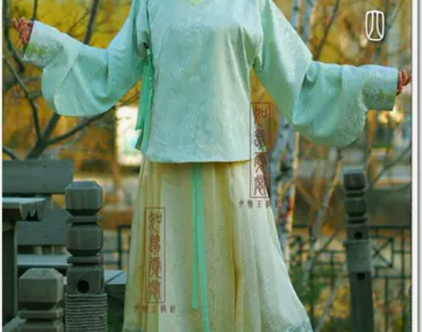 [如梦霓裳]汉服女装 袄裙[庆春泽(四]淡...