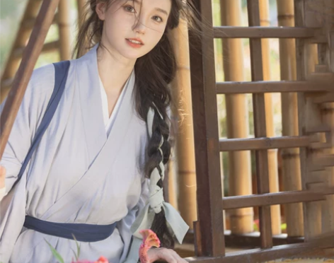 暮云清裳望夏原创魏晋风直裾汉服魏晋清冷风交...