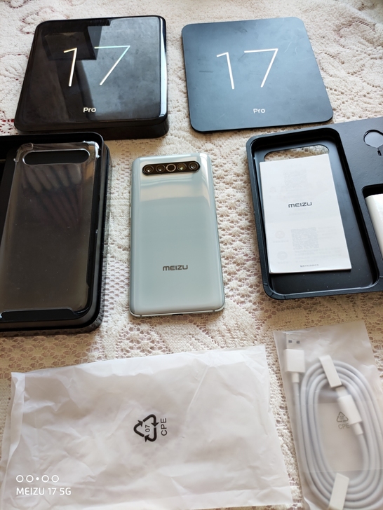 魅族17pro，月白天青，12+256g，...
