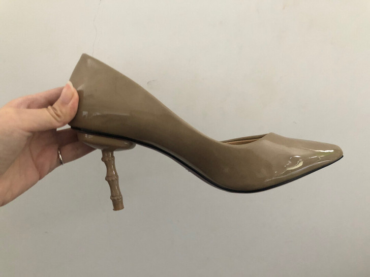 素色36码高跟鞋 伴娘鞋 包邮