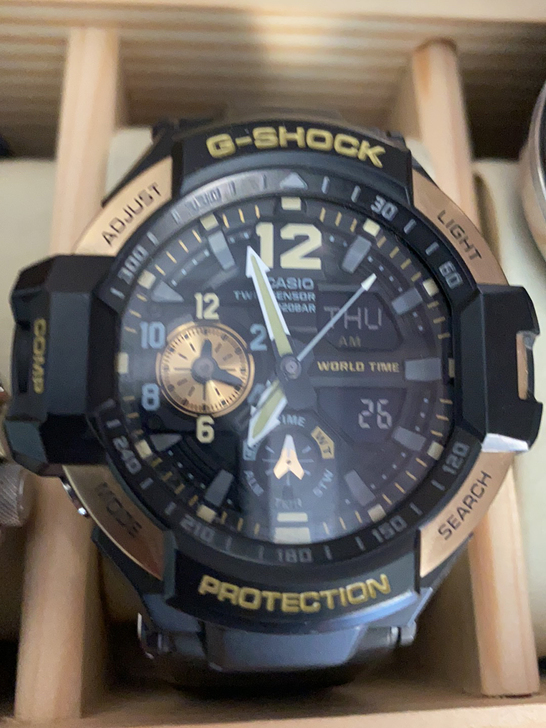 卡西欧G-SHOCK要的速度,盒子不在了