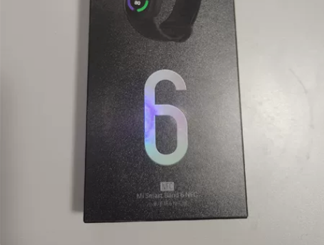 小米手环6nfc，全新未拆封，单位发的 感...