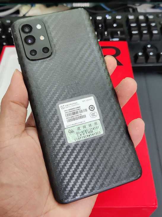 一加 OnePlus 9R 黑色 8GB+...