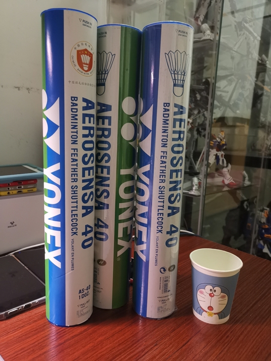 全新未拆封尤尼克斯羽毛球AS40 12只装...