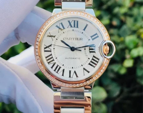 二手手表 卡地亚 cartier 蓝气球玫...