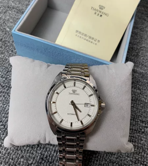 天王机械表天王表男款手表，98新， 图片实...