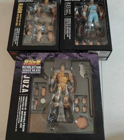 全新未拆 海洋堂 北斗神拳 拳王拉奥 白发...