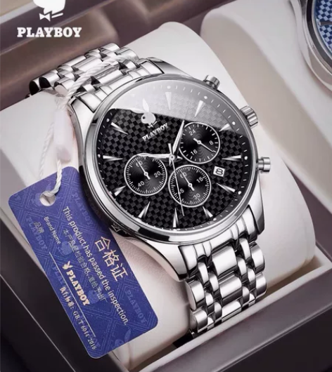 2022新款瑞士手表男品牌多功能防水学生石...