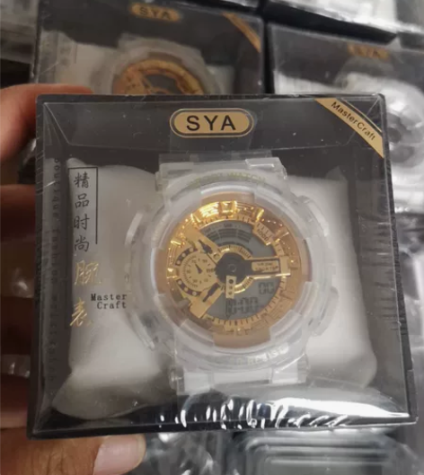 诗雅时尚电子腕表,不锈钢表壳,石英机芯,合...