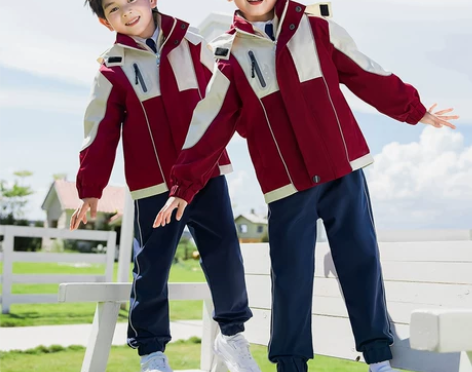 小学生校服班服冲锋衣秋冬款三件套幼儿园园