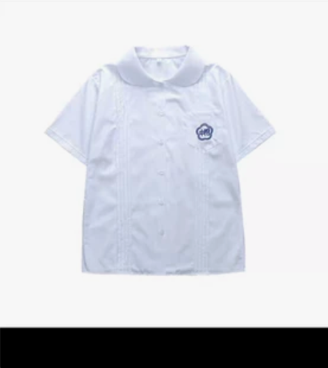 台湾师大附中校服衬衫同款DK附中刺绣JK白...