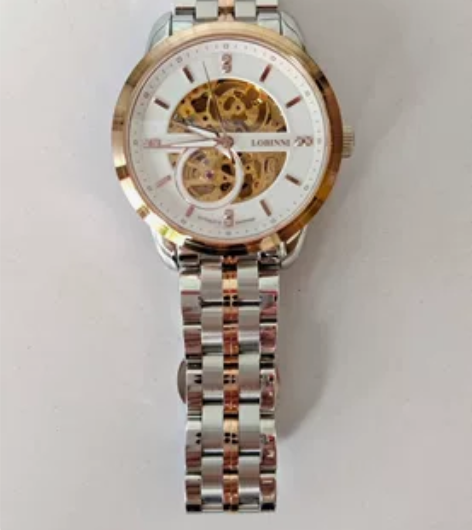 罗宾尼正品品牌手表，日本缕空8N24全自动...