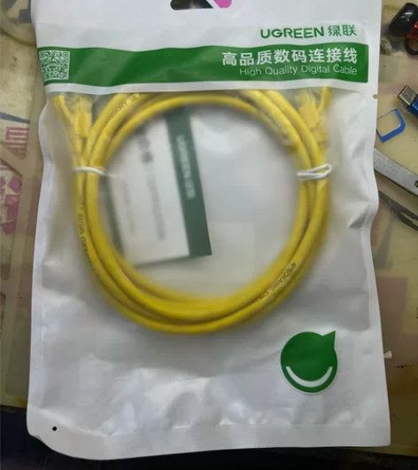 绿联网线,做工程剩余绿联网线2米,有几百根...