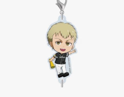 【出】AOT 巨人 法尔科 棒球 挂件 可...