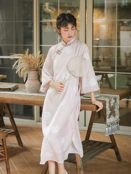 南风谷《画屏香》2021年新款女复古温柔风...