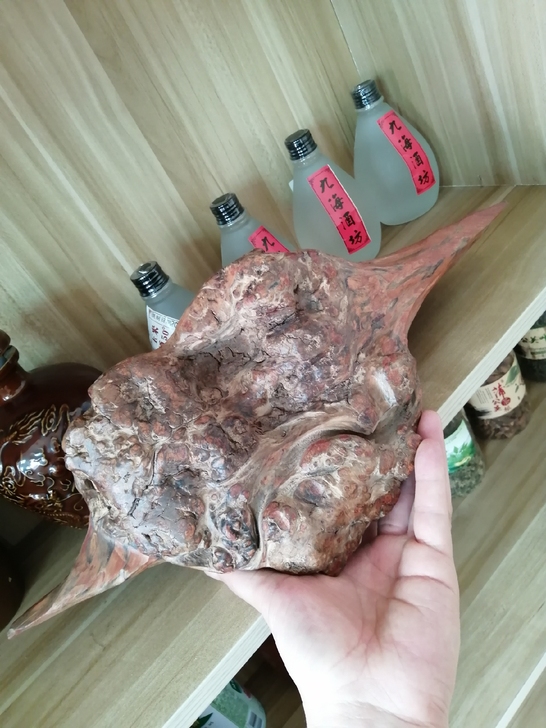 百年东北琥珀木,满油琉包!简单抛光,原姿原...