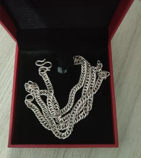 泰光银楼 990足银项链 25克 实际2...