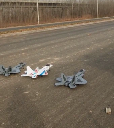 遥控飞机F22EPO材质 像真机涵道 螺旋...