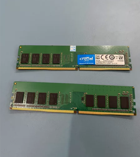 镁光英睿达ddr4 8G×2 两条共16G...