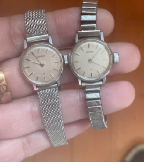 精工女款手弦表，手表走时。 感兴趣的话点“...