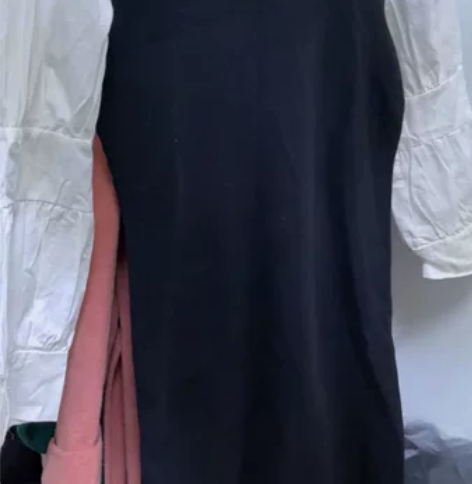 定制法式复古泡泡袖拼接长袖连衣裙女2019...