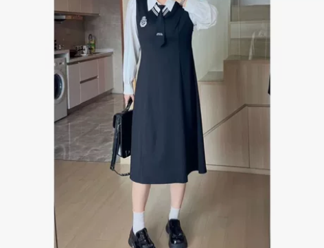 超减龄学院风裙子，全新闲置，吊牌均在，4x...