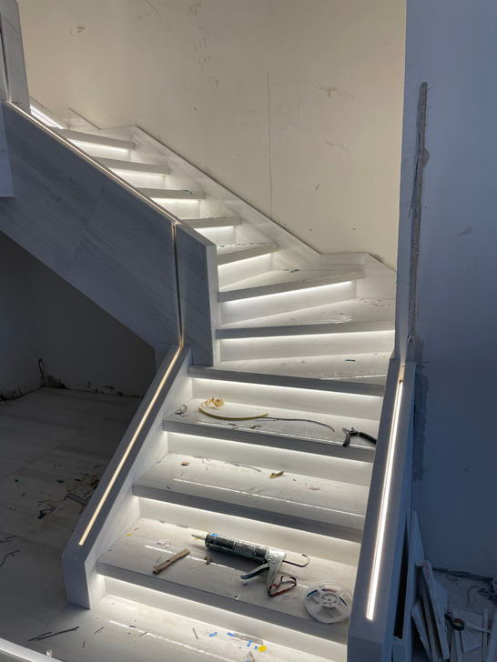 电工维修，装修，网红楼梯灯 踏步灯 楼梯灯...