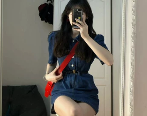 夏季高级感甜辣风御姐轻熟小个子港味复古ch...