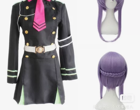 终结的炽天使柊筱娅cos大全套L码 衣服天...