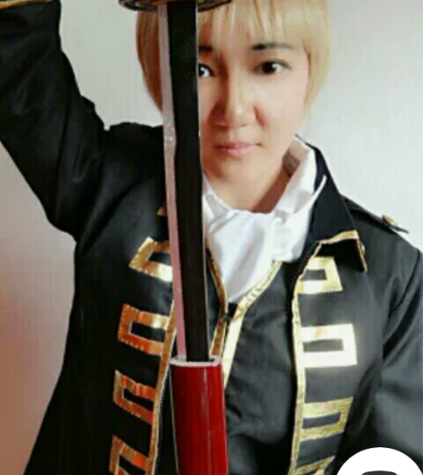 冲田总悟全套衣服(马甲,围巾,衬衫,外套,...