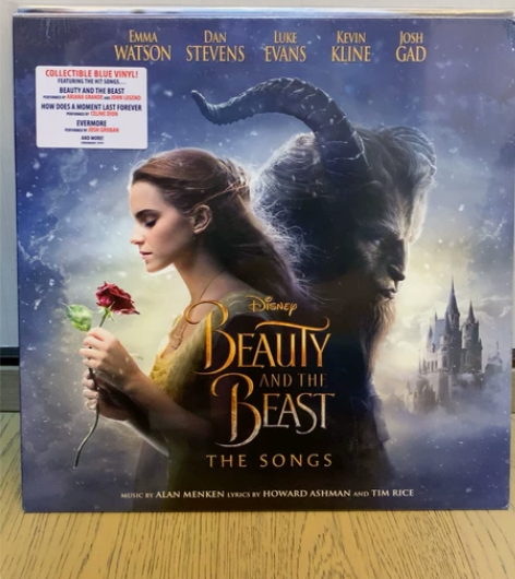 美女与野兽 电影原声 黑胶 蓝胶 全新未拆...