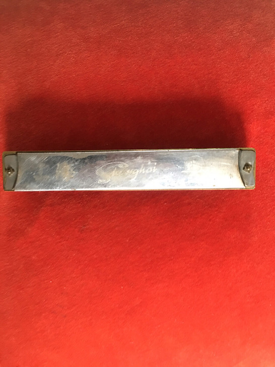 文革上海牌口琴,上海口琴一厂标志刻有天安门...