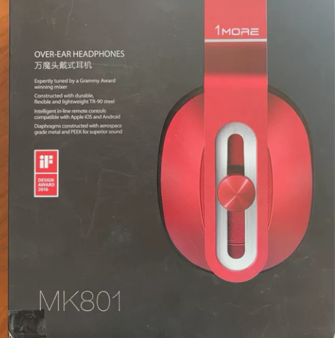 1More万魔戴式耳机 1More万魔MK...
