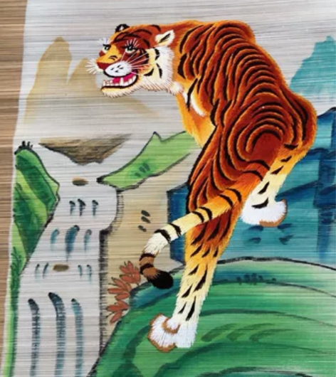 几十年的刺绣竹子画 感兴趣的话点“我想要”...