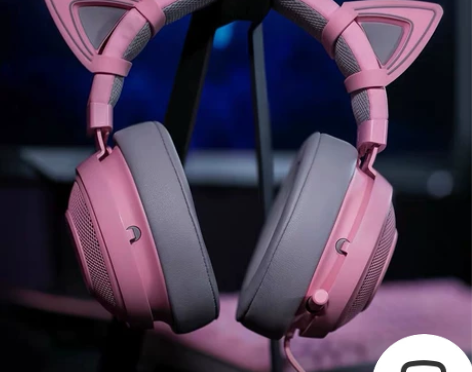 【出】闲置 Razer雷蛇北海巨妖猫耳朵耳...