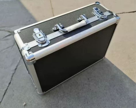 全新手提式工具箱铝合金收纳箱保险文件整理箱...