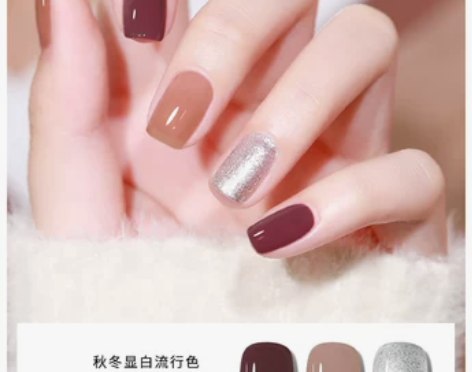 颜色分类:三色固态奶油胶010 买来试色 转