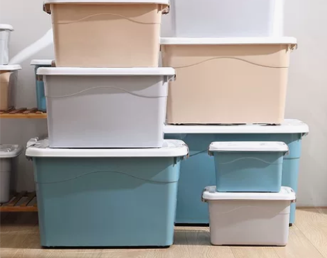 收纳箱塑料大号衣服玩具整理箱超大号储物盒子...