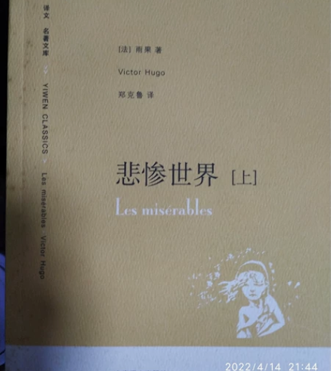 悲惨世界（上、下册）赠送 巴黎圣母院 感兴...