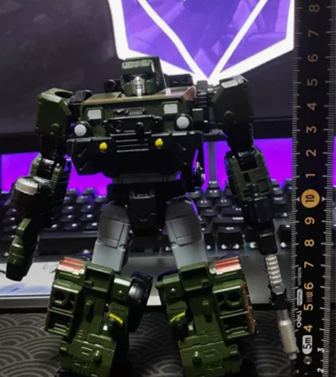 黑棘鲨变形金刚围城探长全配无损盒说全 人形...