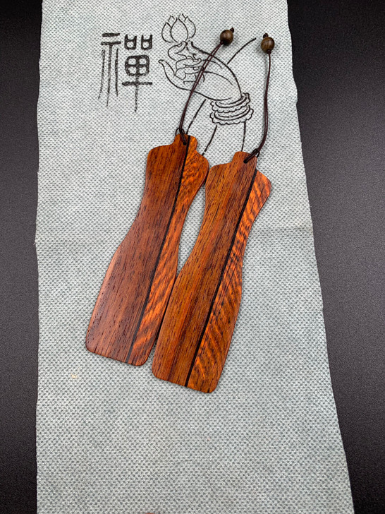 极品书签  原木花纹 墨西哥红酸枝 一对一...