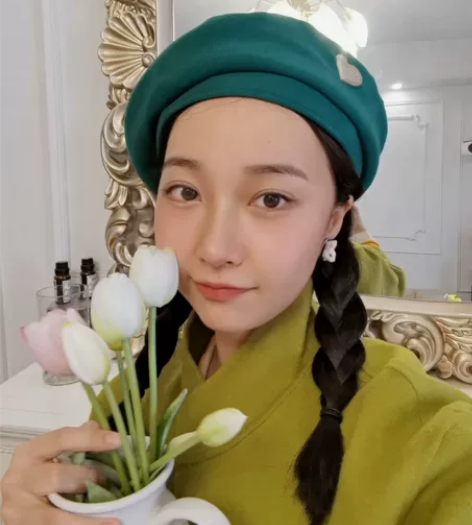 日系甜美爱心贝雷帽子女秋冬季网红毛呢复古百...